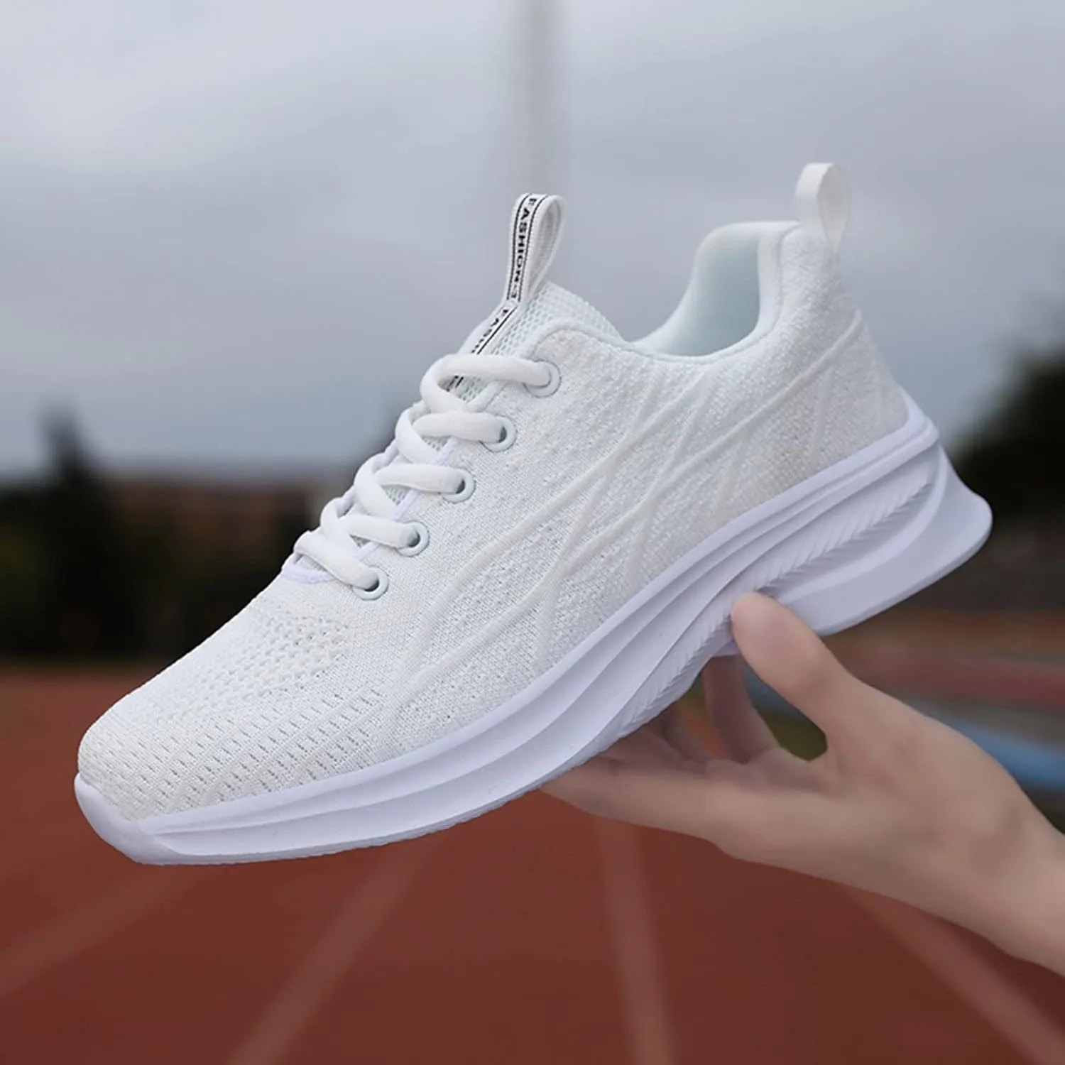 2007 Fashion Sneakers for Women, Orthopedic Casual Sneakers Walking Shoes Tennis Shoes with Arch Support for Hiking Outdoor Sports