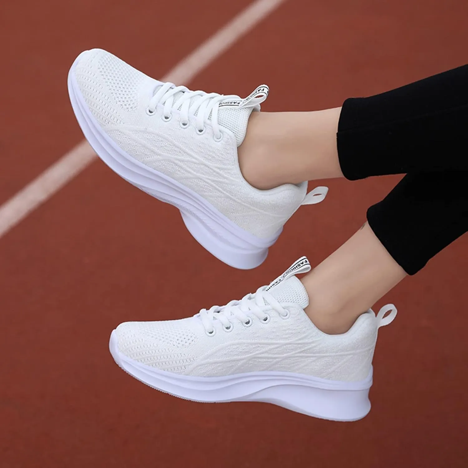 2007 Fashion Sneakers for Women, Orthopedic Casual Sneakers Walking Shoes Tennis Shoes with Arch Support for Hiking Outdoor Sports