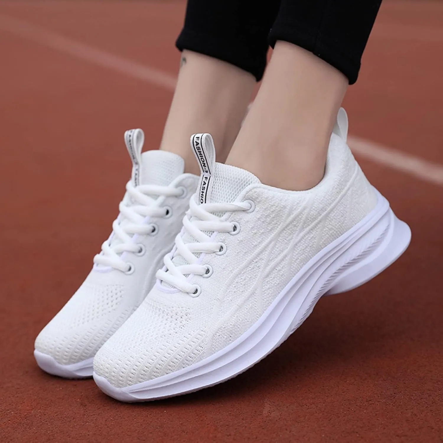 2007 Fashion Sneakers for Women, Orthopedic Casual Sneakers Walking Shoes Tennis Shoes with Arch Support for Hiking Outdoor Sports