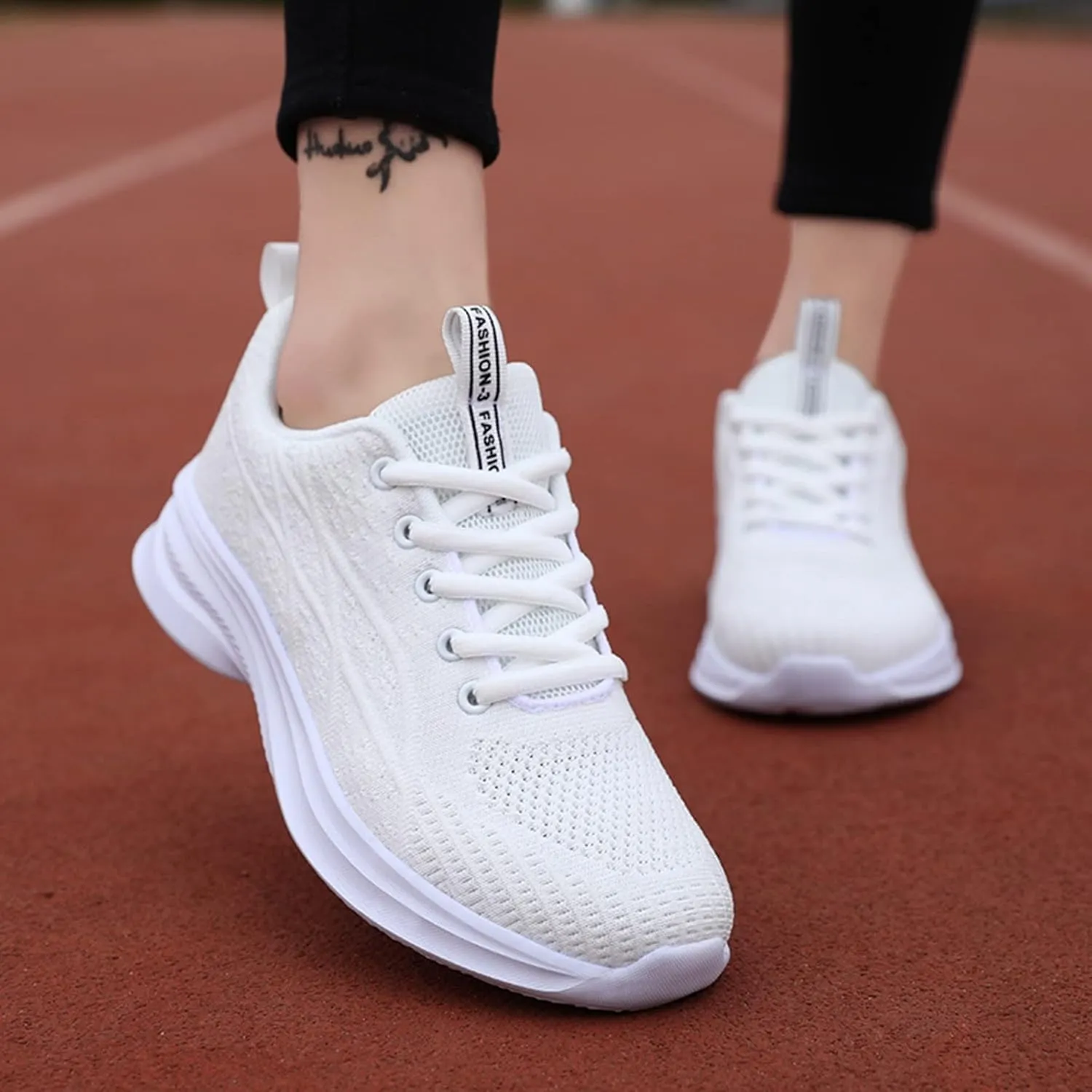2007 Fashion Sneakers for Women, Orthopedic Casual Sneakers Walking Shoes Tennis Shoes with Arch Support for Hiking Outdoor Sports