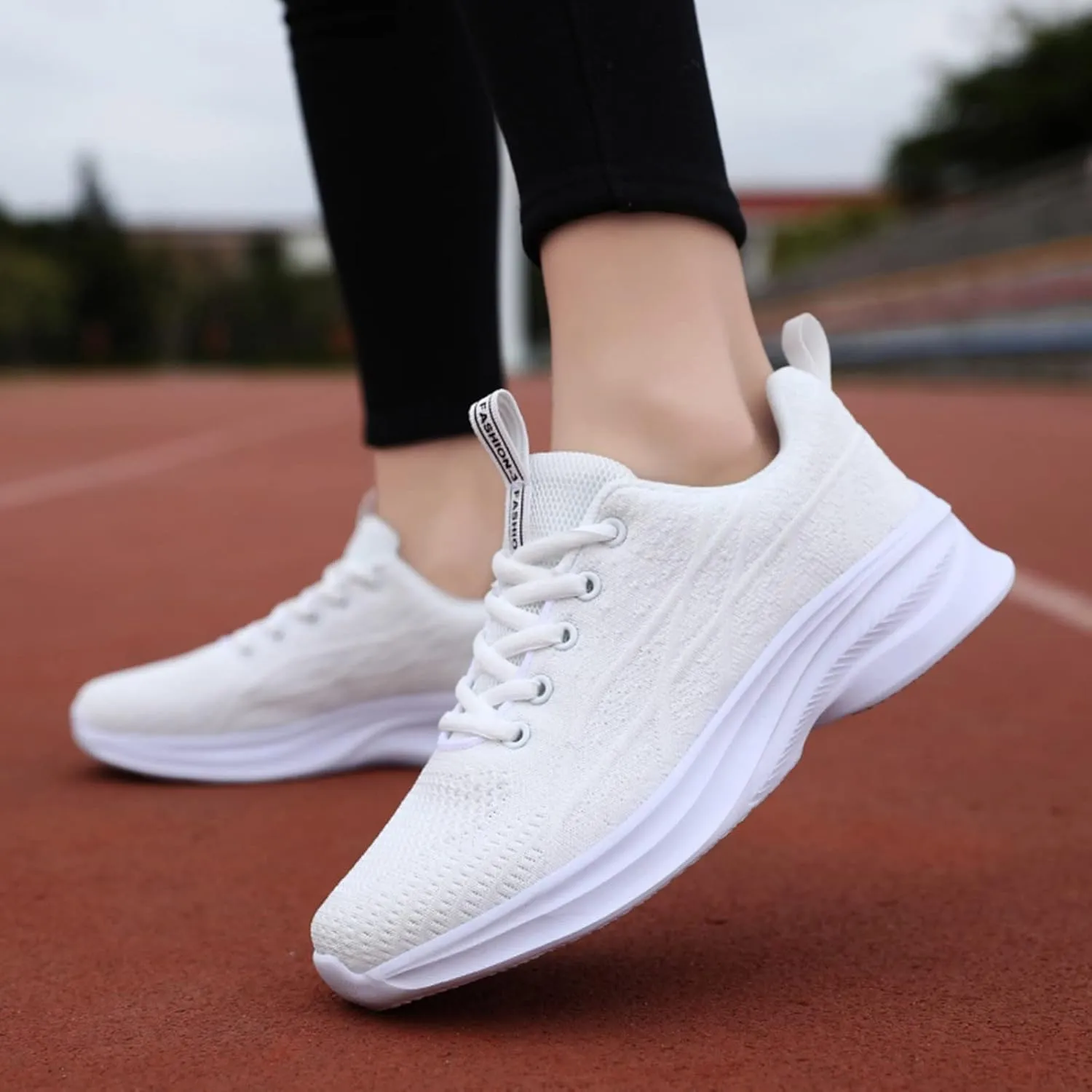 2007 Fashion Sneakers for Women, Orthopedic Casual Sneakers Walking Shoes Tennis Shoes with Arch Support for Hiking Outdoor Sports