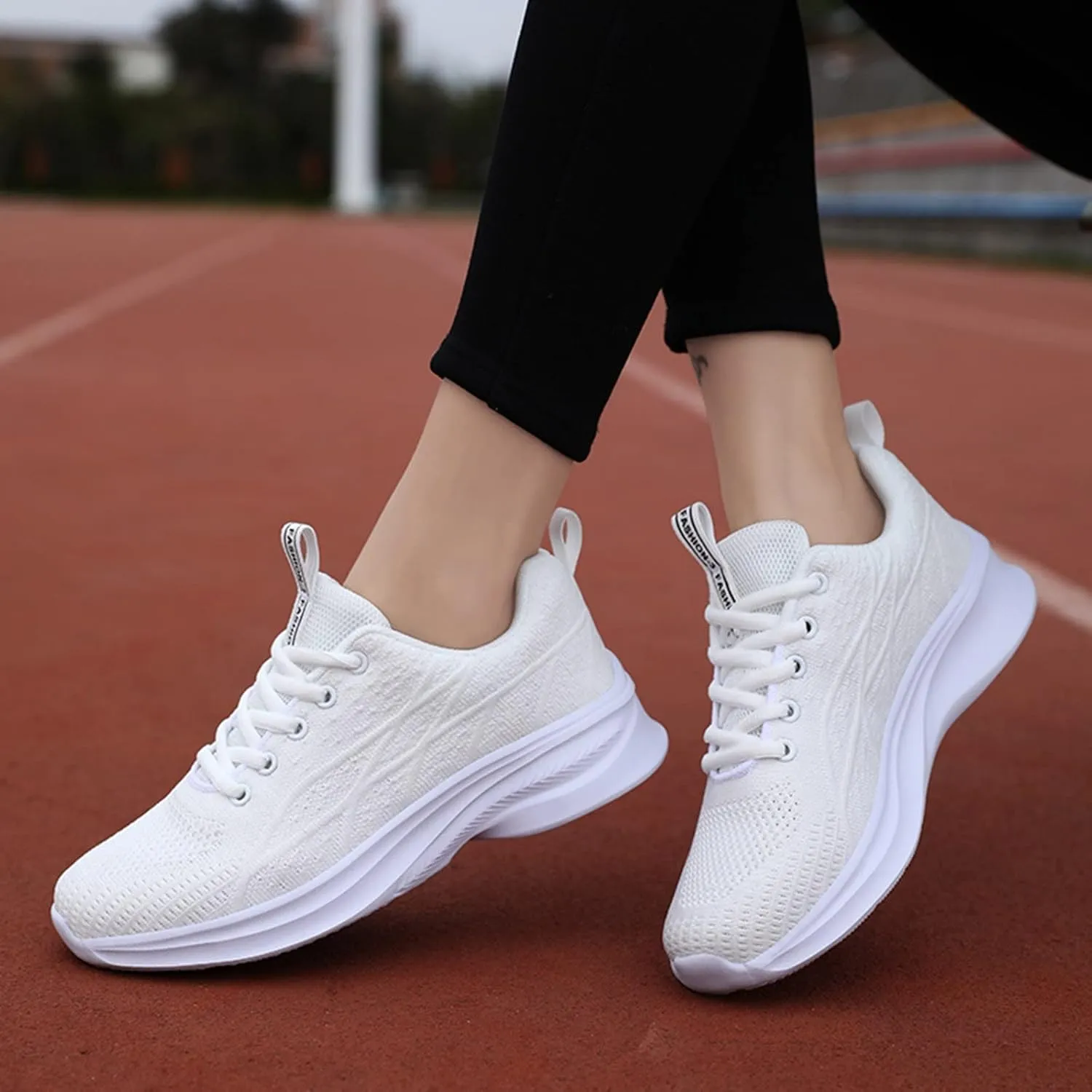 2007 Fashion Sneakers for Women, Orthopedic Casual Sneakers Walking Shoes Tennis Shoes with Arch Support for Hiking Outdoor Sports