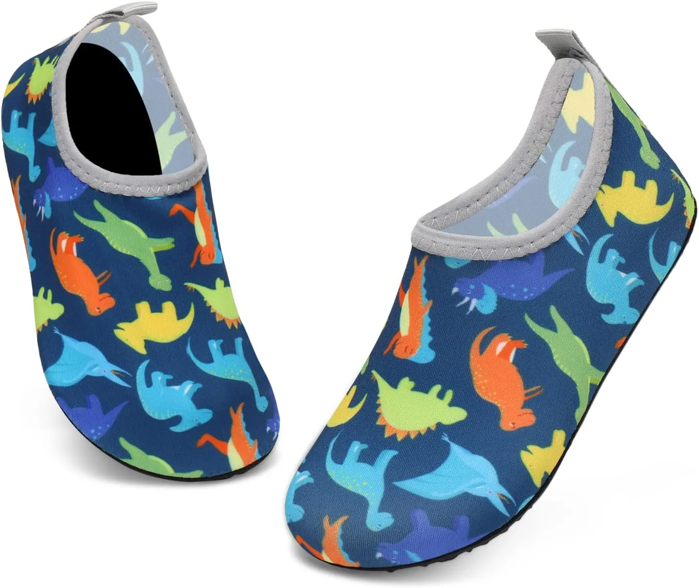 ANLUKE Kids Boys Girls Water Shoes Barefoot Aqua Socks Fast Dry Beach Swim Outdoor Sports Shoes for Toddler