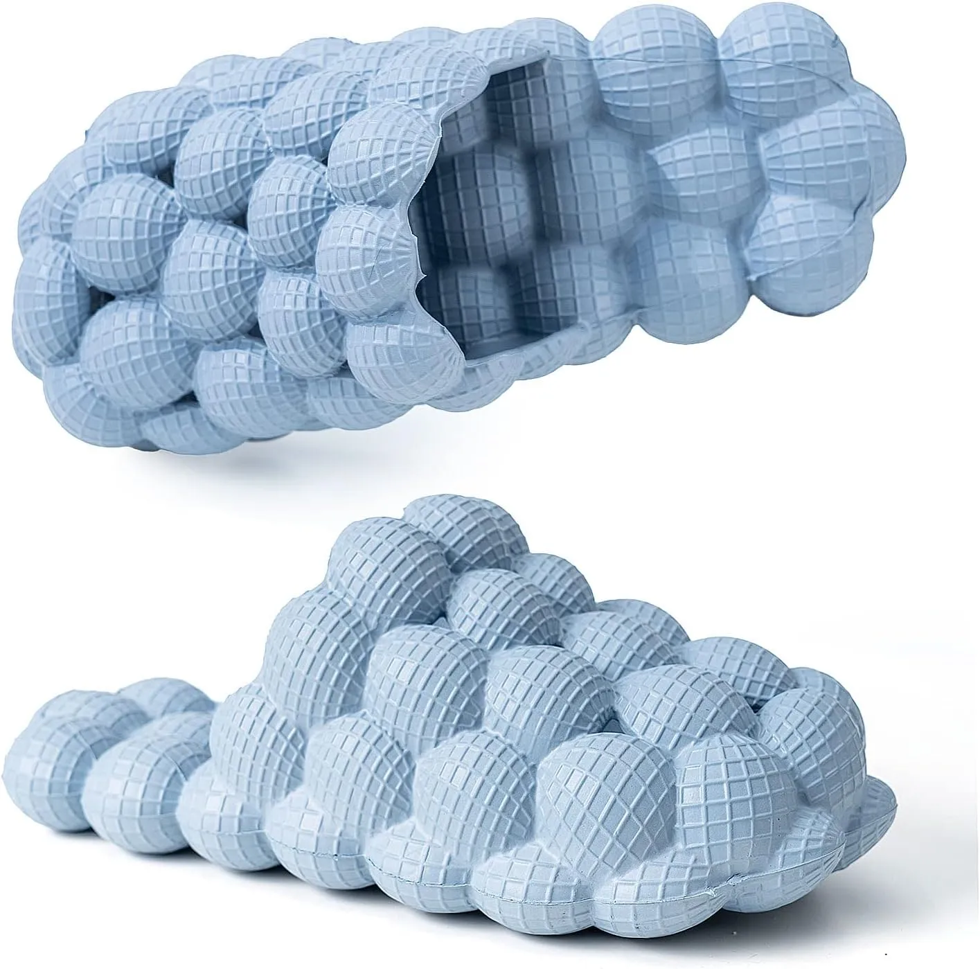 ASONGMAKE Womens Massager Slippers,Funny Bubble Unisex Super Soft Sandals Mens Breathable Beach Slides,Bath Shower Slippers Bedroom Spa House Sandals