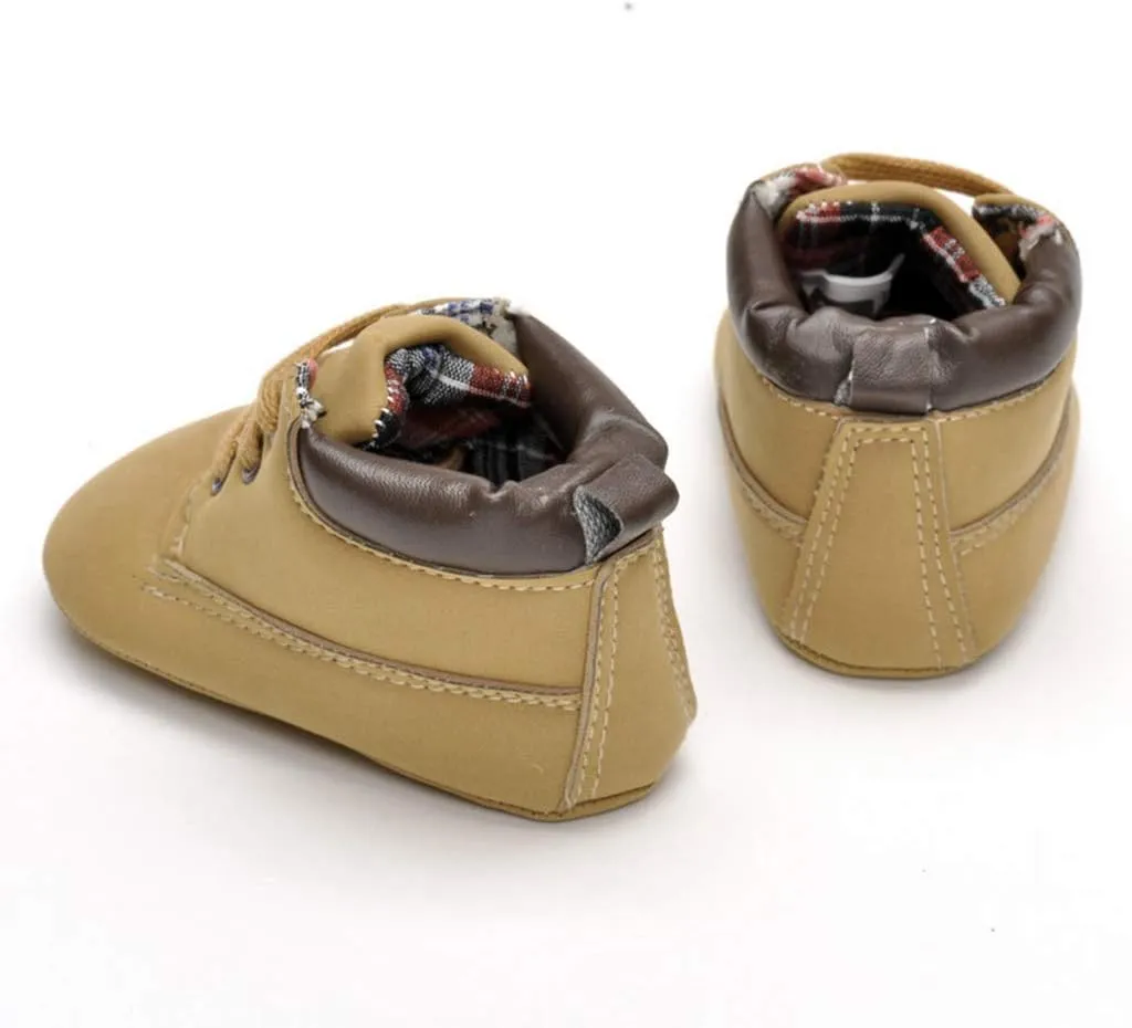 Baby Boys' Shoes Prewalker Lace up Casual Sneakers