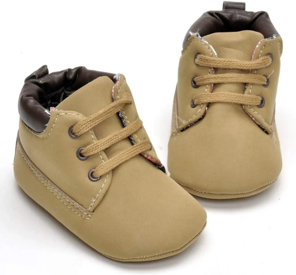 Baby Boys' Shoes Prewalker Lace up Casual Sneakers