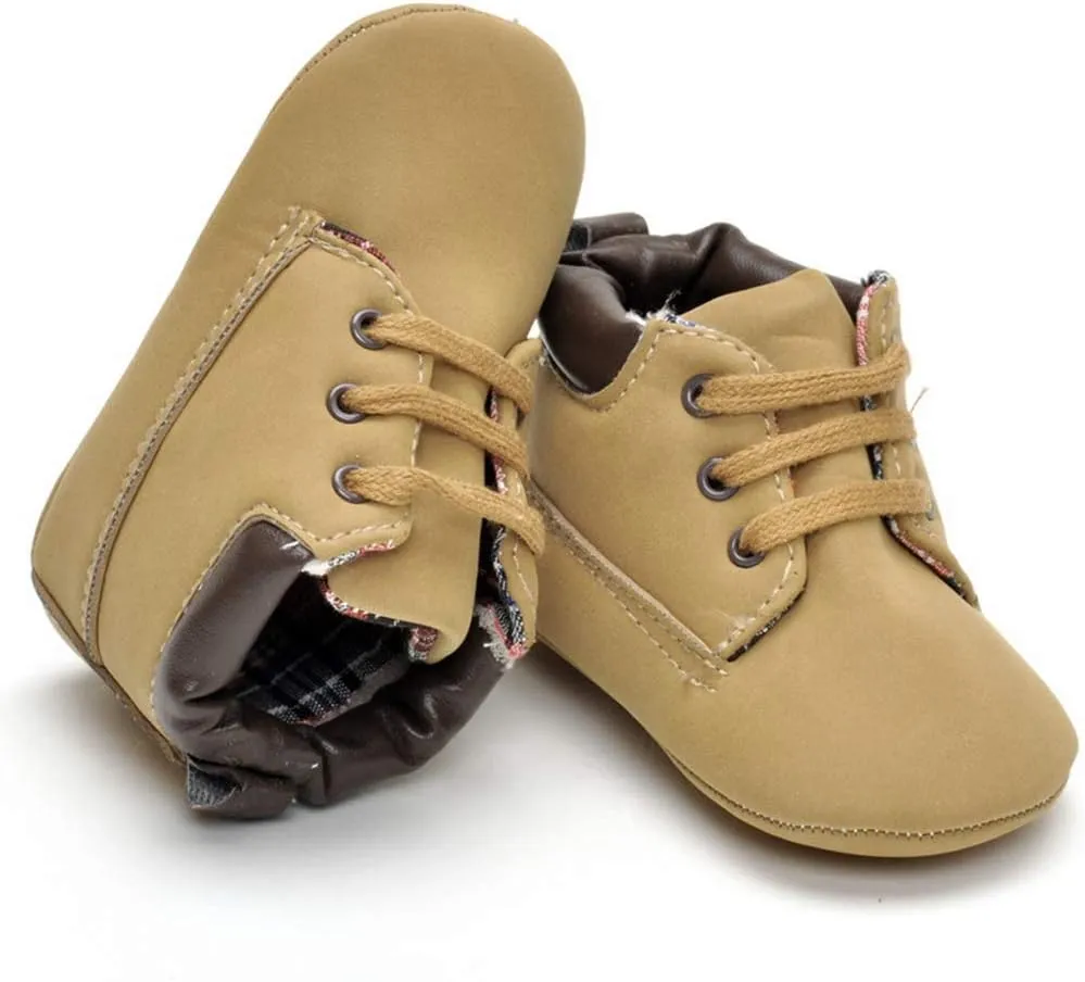Baby Boys' Shoes Prewalker Lace up Casual Sneakers