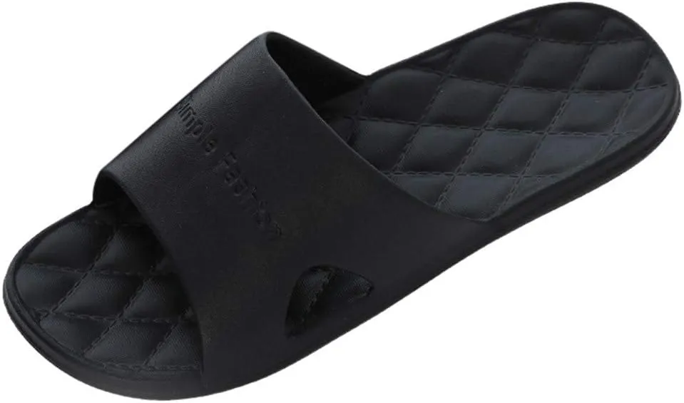 Bathroom Slippers Men Shower Shoes Women Mens Slides Womens Slides Gym Drainage Hole Lightweight Slippers