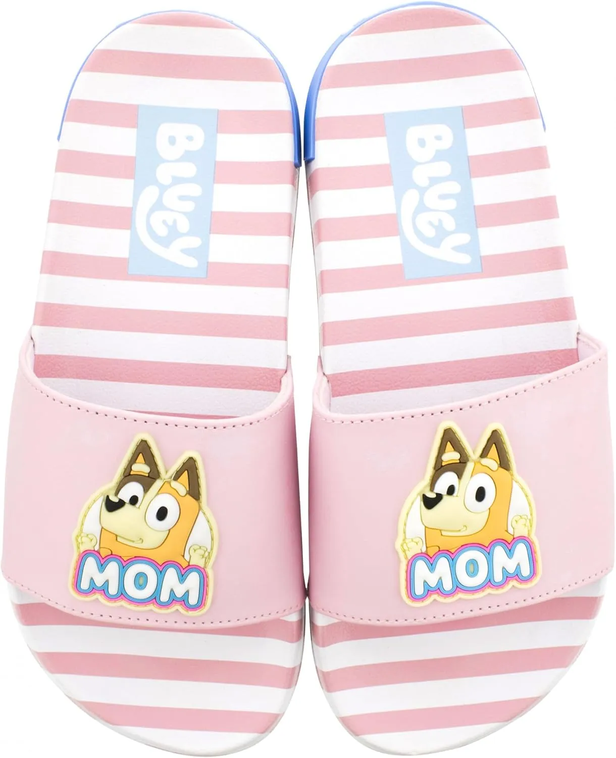 Bluey Chili Mom Adult Slide Sandals