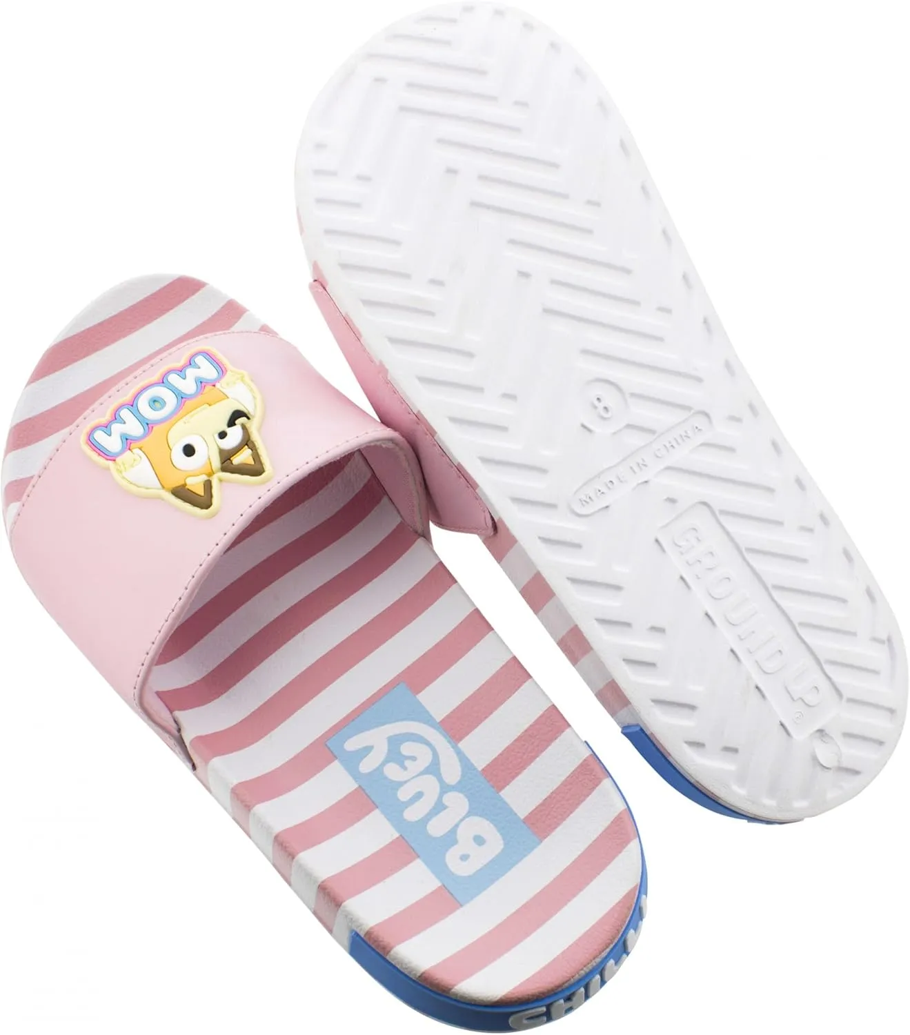 Bluey Chili Mom Adult Slide Sandals
