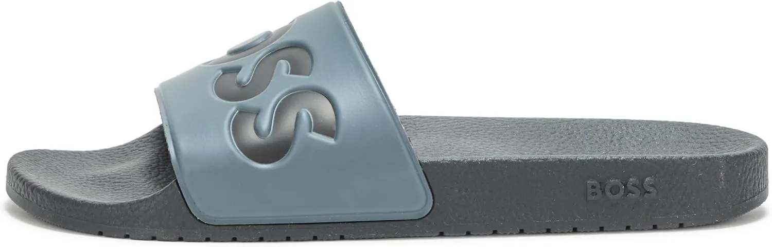 BOSS Men's Big Logo Slide Sandals