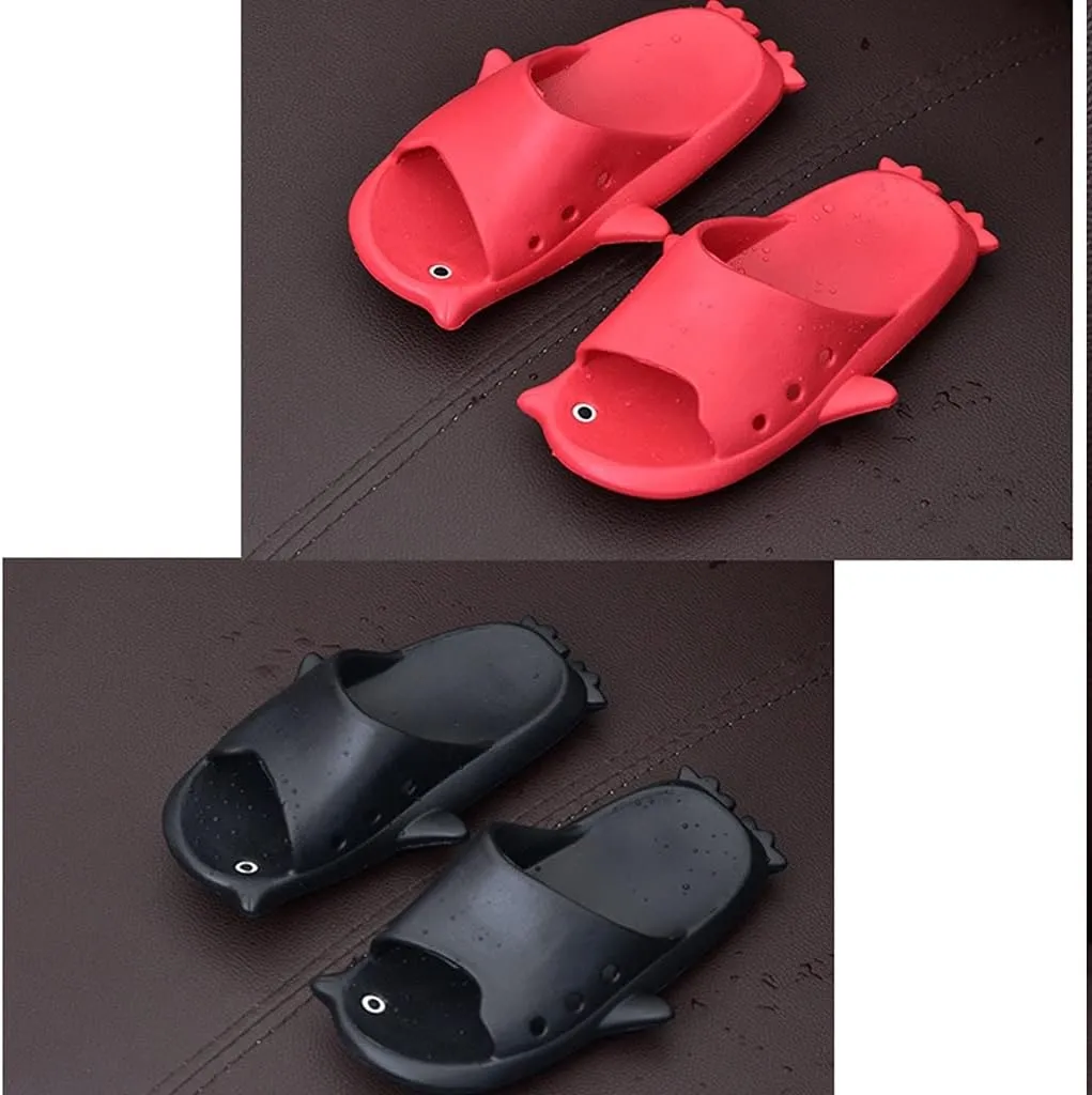 Cartoon Slippers for Adults and Kids Sandals Cute Penguin， Shower Slippers for Women Non Slip Anti-Slip Shower Spa Bath Pool Gym Slides Flip Flop Open Toe Comfortable Soft Sandals