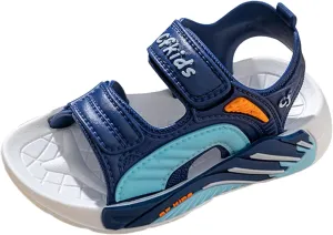 Children's Casual and Comfortable Beach Sandals for Middle and Large Children Non Slip Soft Sandals for Toddler Girl