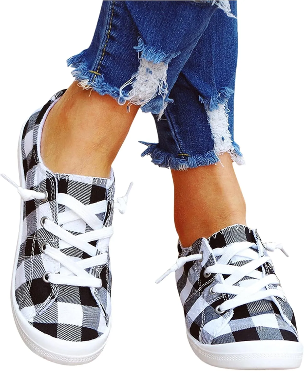 Chunky Sneakers for Women White Non Slip Shoes for Women Nurse Womens Casual Shoes Size 11 1/2 Walking Sneakers for Women with Arch Support and Comfort Zapatos Antideslizantes para Mujer De Hule
