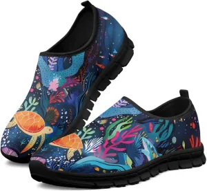 Doojoayie Men Walking Shoes Slip On Running Shoes Comfort for Daily Wear