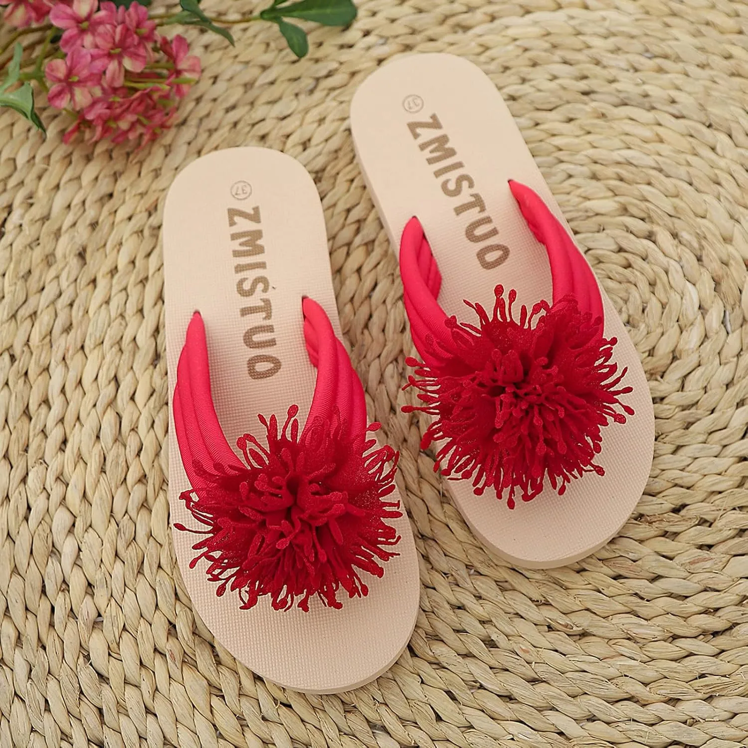 Flip Flops for Women with Arch Support Comfort Walking Summer Beach Thong Sandals Casual Slippers Indoor Outdoor