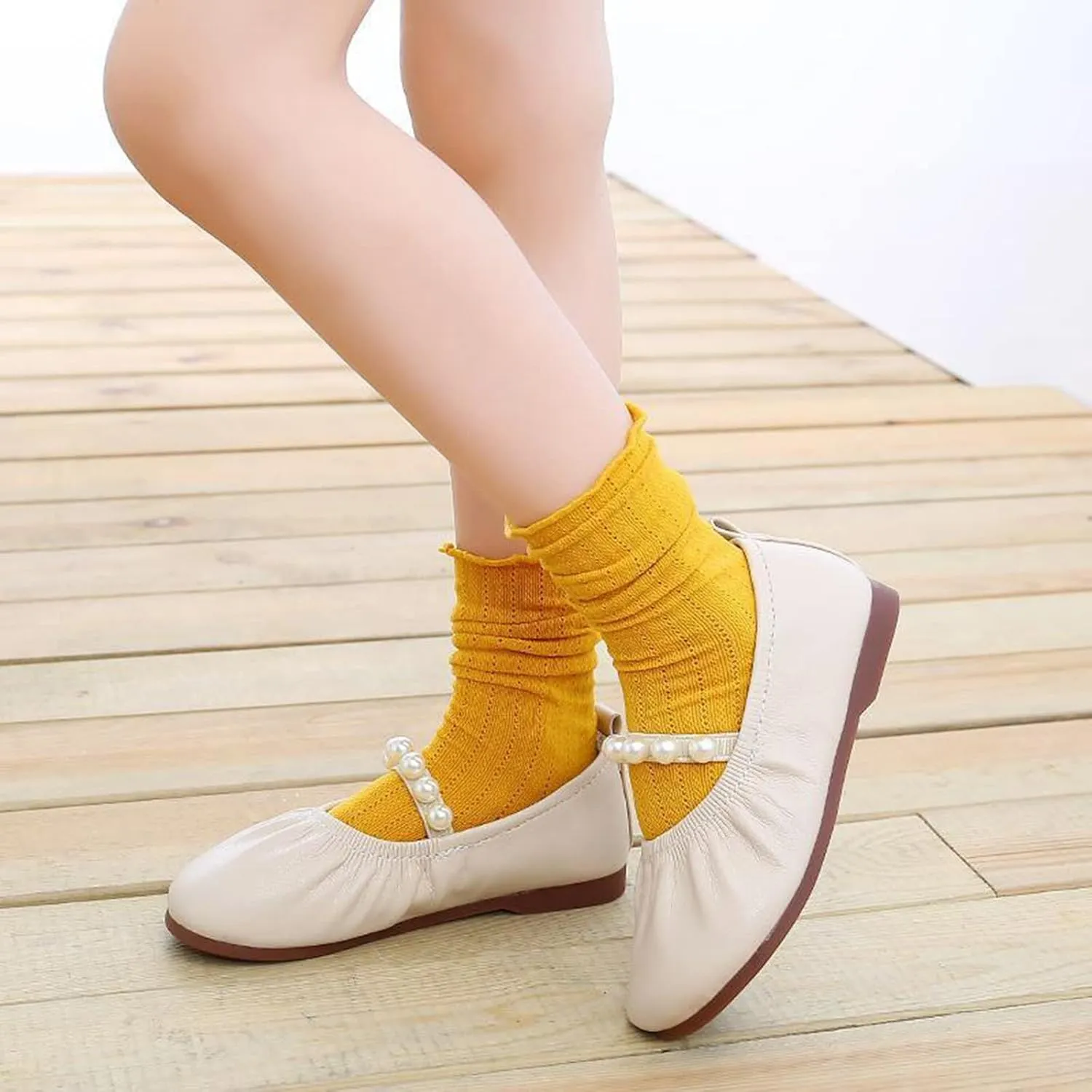 Girls Kids Leather Soft Sandals Dress Dance Loafers Beaded Strap Summer Casual Shoes Baby Toddler Ankle Closed Toe Shoes