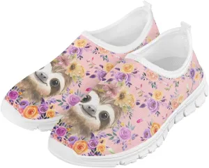 Girls Mesh Slip On Shoes Boys Casual Sneakers