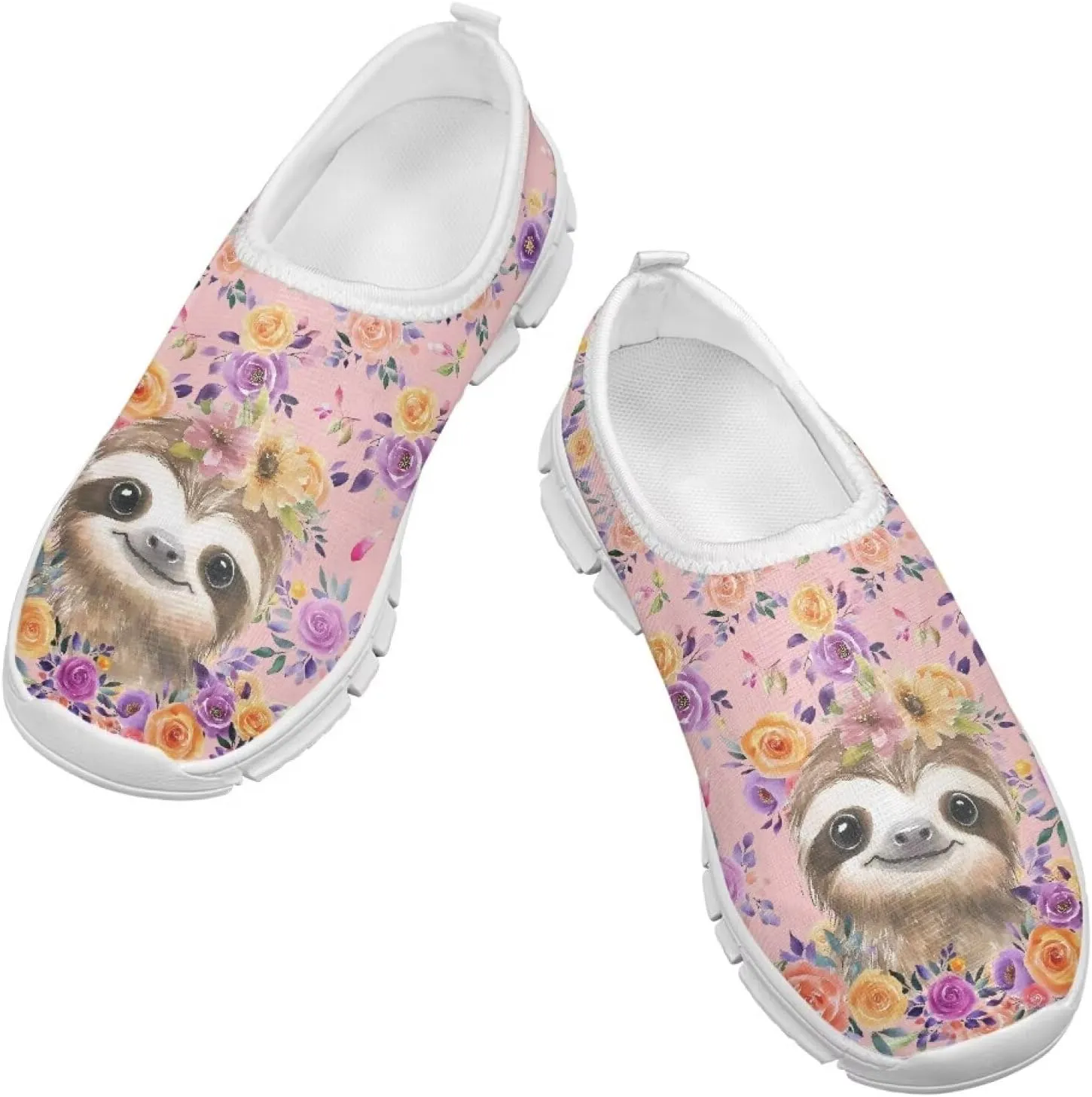Girls Mesh Slip On Shoes Boys Casual Sneakers
