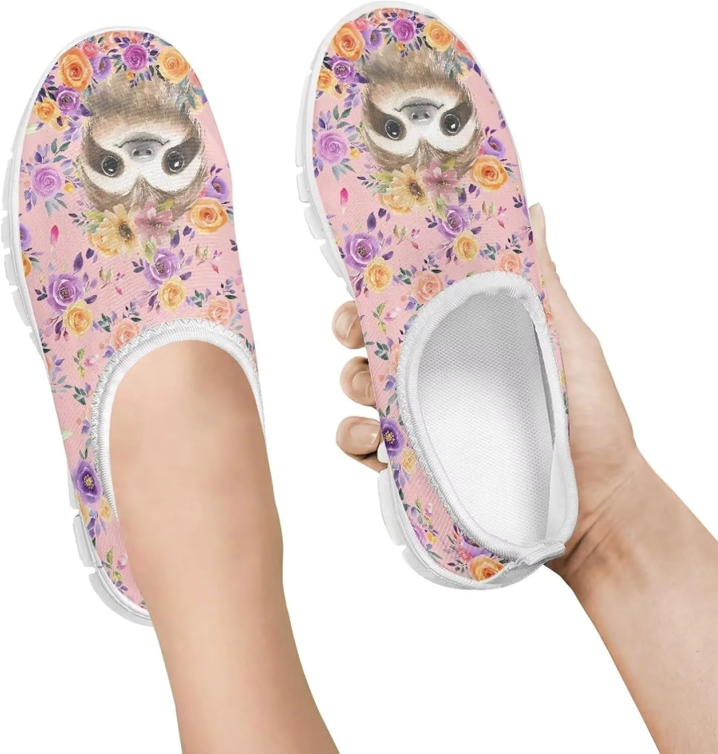 Girls Mesh Slip On Shoes Boys Casual Sneakers