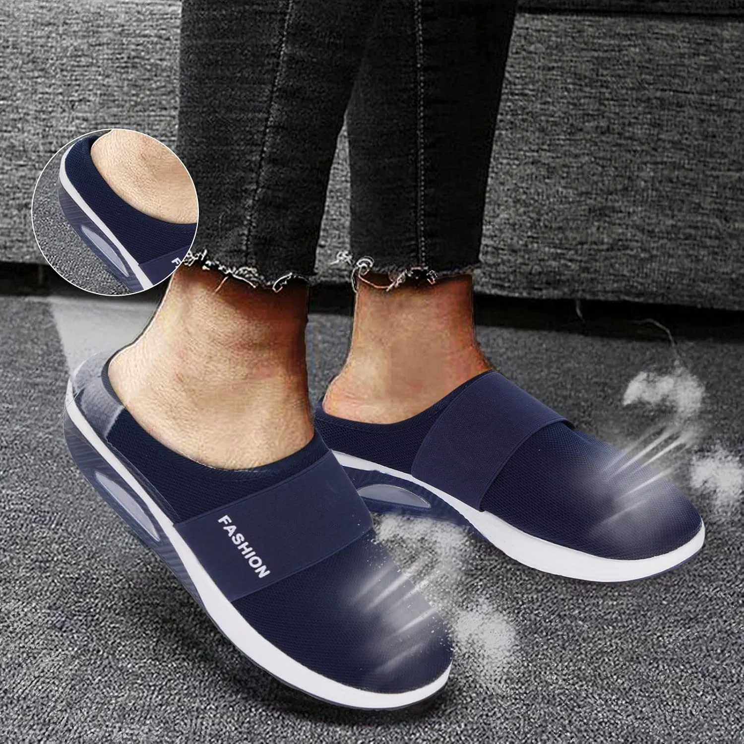 High Top Sneakers for Women Wide Width Zapatos para Mujer De Vestir Comodos Bajitos Workout Shoes for Women Gym Slip On Black Platform Sneakers for Women Zapato Ortopedico para Mujer De Vestir