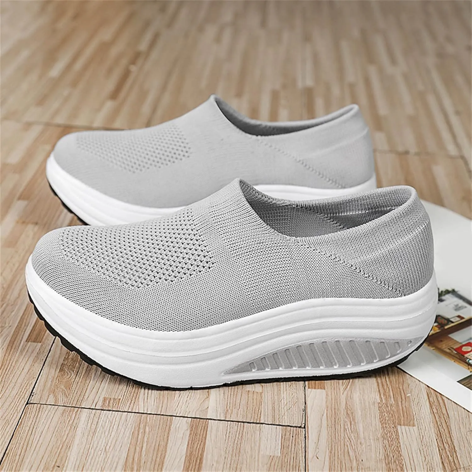 High Top Sneakers Women Women Slip On Sneakers Wide Womens Casual Shoes Black Lace Up Walking Shoes Women Women Orthopedic Sneakers Soft Sole