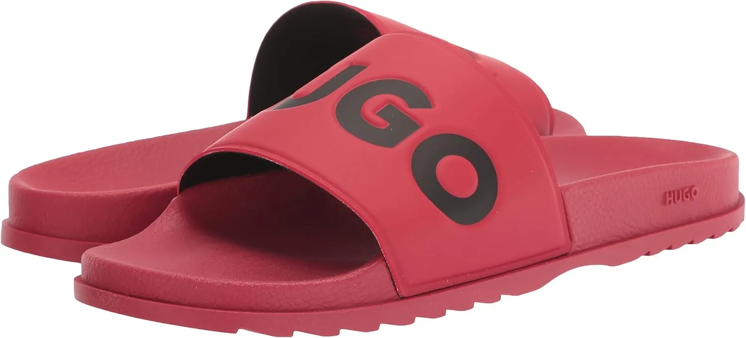 HUGO Men's Big Logo Slide Sandals
