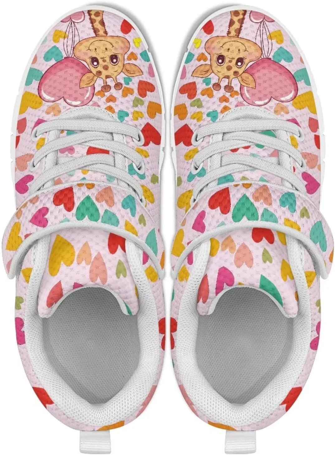 Kids Athletic Sneakers for Girls Boys Slip On Shoes
