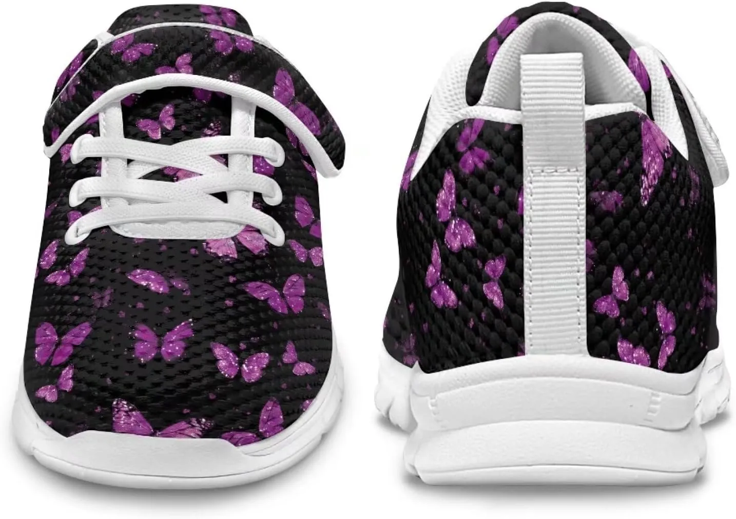 Kids Athletic Sneakers for Girls Boys Slip On Shoes