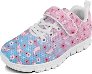 Kids Athletic Sneakers for Girls Boys Slip On Shoes