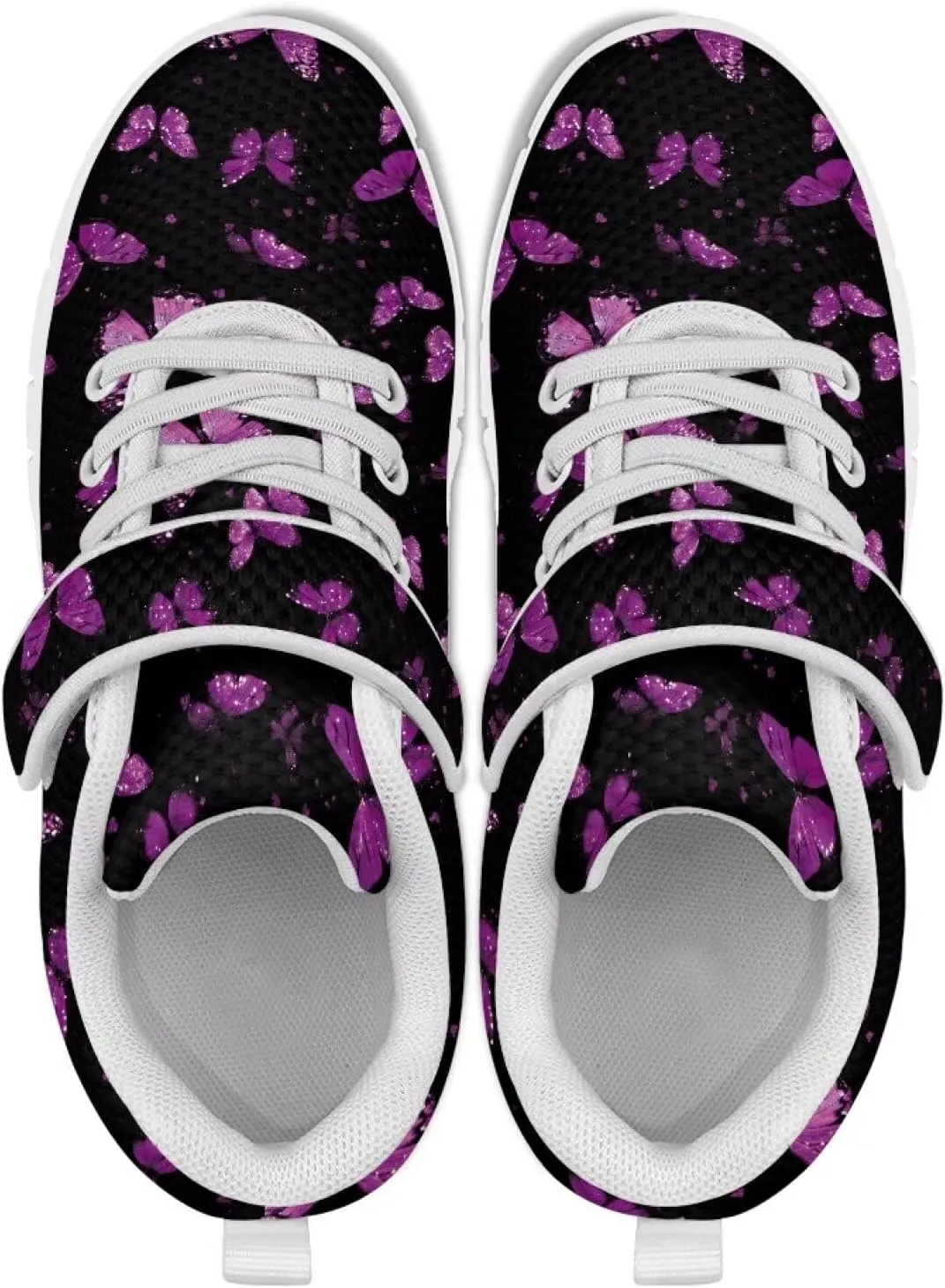Kids Athletic Sneakers for Girls Boys Slip On Shoes
