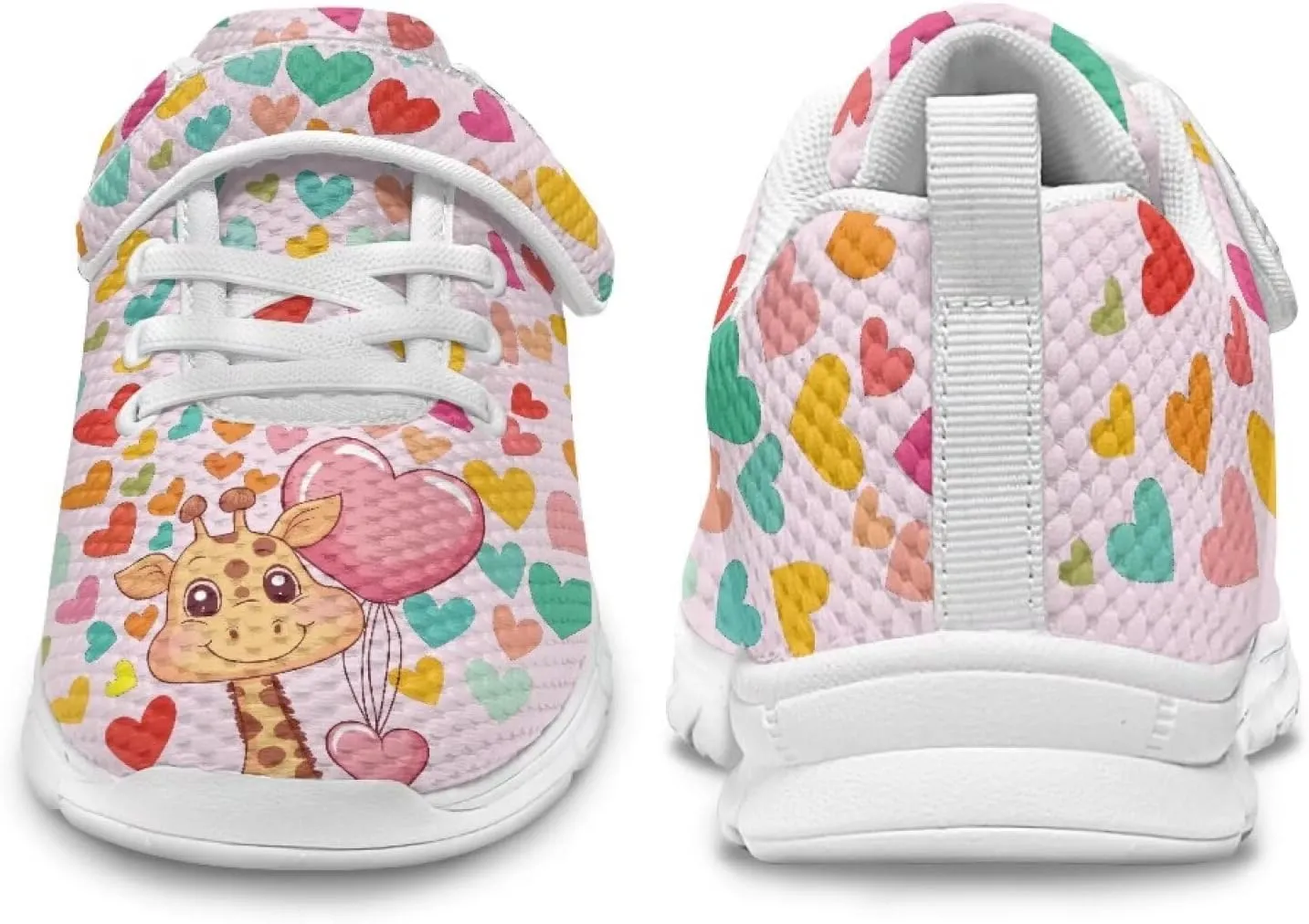 Kids Athletic Sneakers for Girls Boys Slip On Shoes