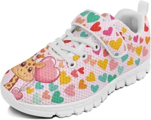 Kids Athletic Sneakers for Girls Boys Slip On Shoes