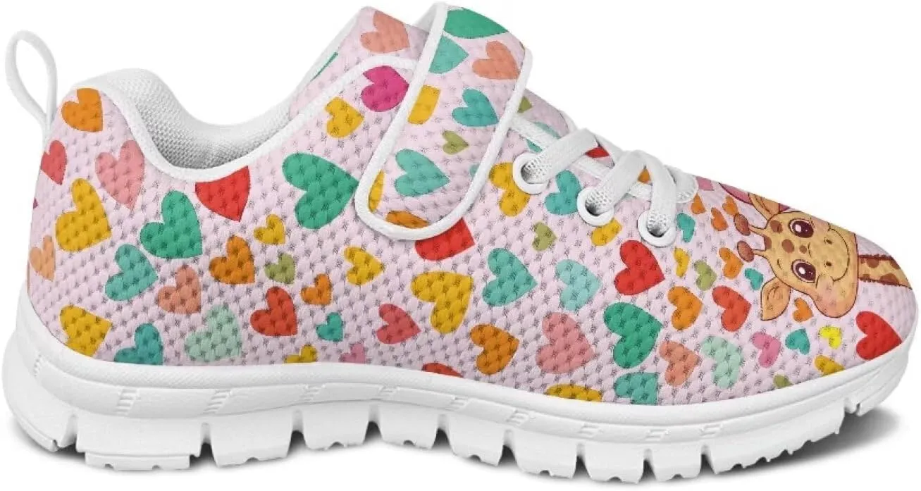 Kids Athletic Sneakers for Girls Boys Slip On Shoes