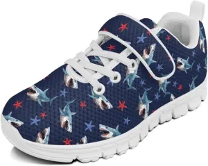 Kids Athletic Sneakers for Girls Boys Slip On Shoes
