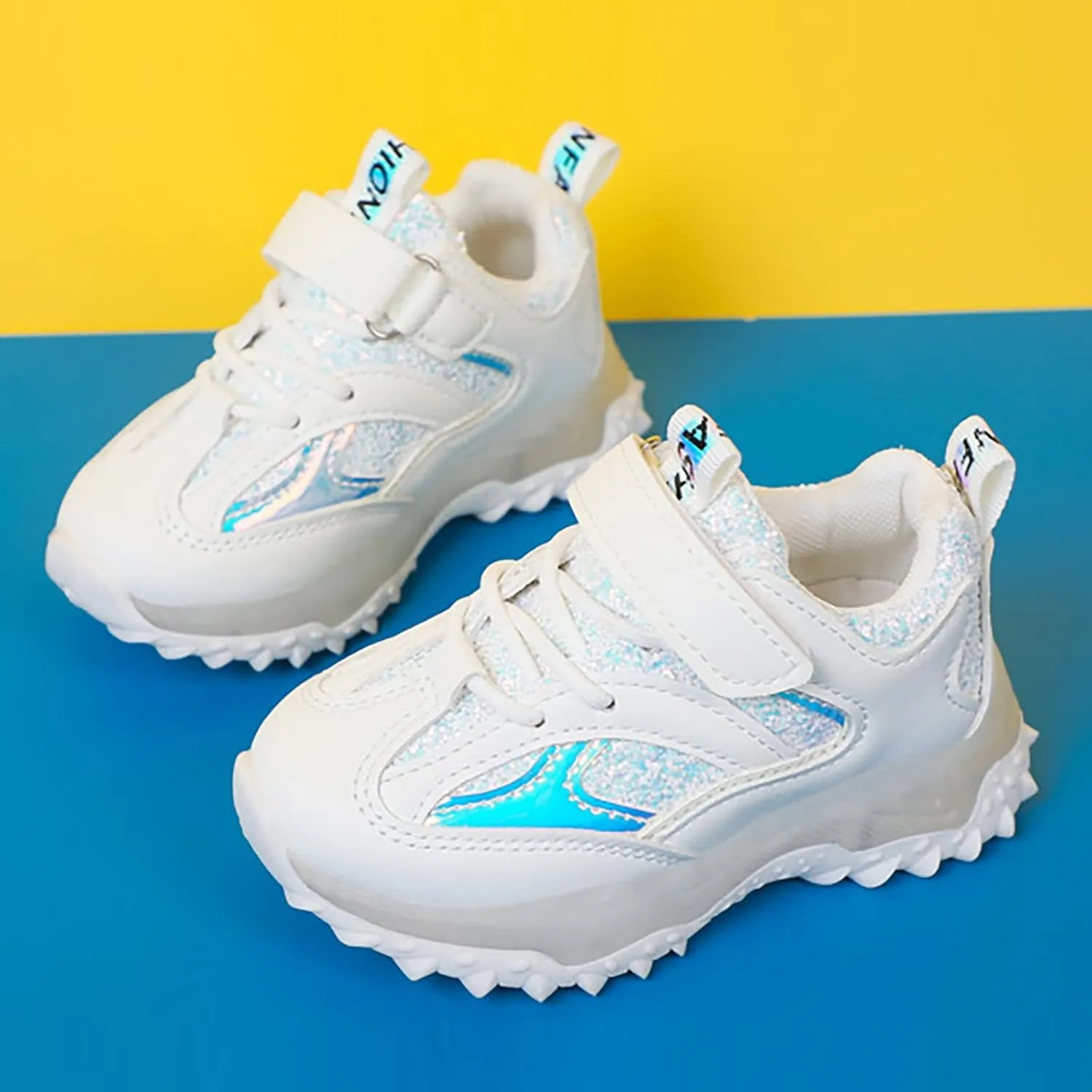 Kids Light Up Shoes for Girls Boys Flash Non Slip Soft Sole Sneakers for Birthday Thanksgiving Girls Shoe Size 12