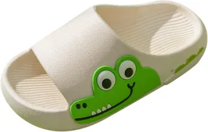 Kids Slides for Girls Boys Toddler Cloud Slides Animal Beach Slides Toddler Pool Shower Flip Flops Slippers