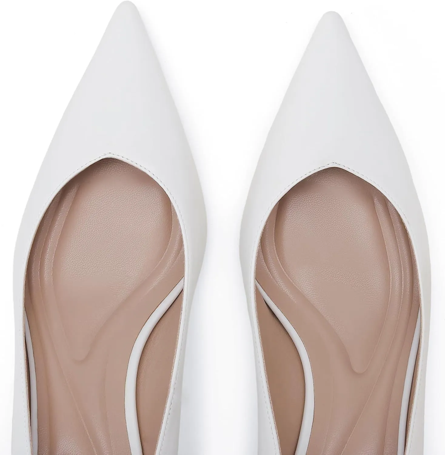 Kitten Heels for Women Pumps Closed Pointed Toe Heels 2 in Low Heels Comfy Formal Work Pumps