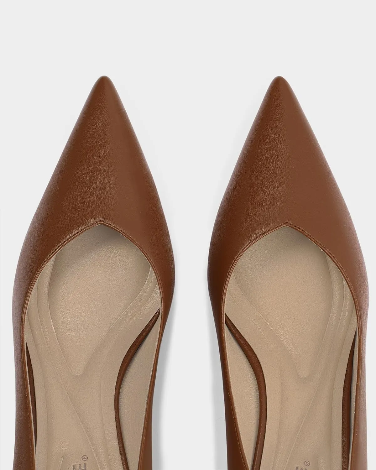 Kitten Heels for Women Pumps Closed Pointed Toe Heels 2 in Low Heels Comfy Formal Work Pumps