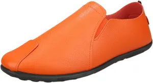 Leisure Men's Four Seasons Non Slip Flat Round Toe Breathable Slip On Lazy Leisure Casual Dress Shoes for Men Size 8 Arch
