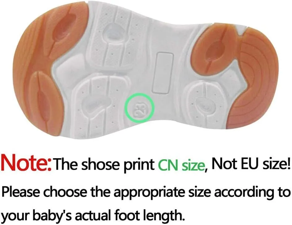 Light Up Sock Shoes for Boys Girls Toddler Mesh Flashing Sneakers Breathable Sport Running Shoes First Walking
