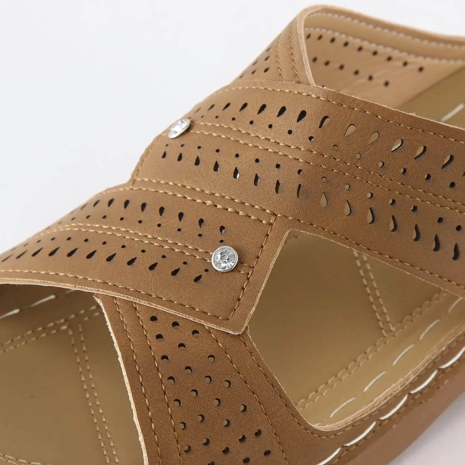 Lightweight Slides Sandals for Women Soft Cushion Fashion Sandals Party Dress Sandals Women's Breathable Sandals