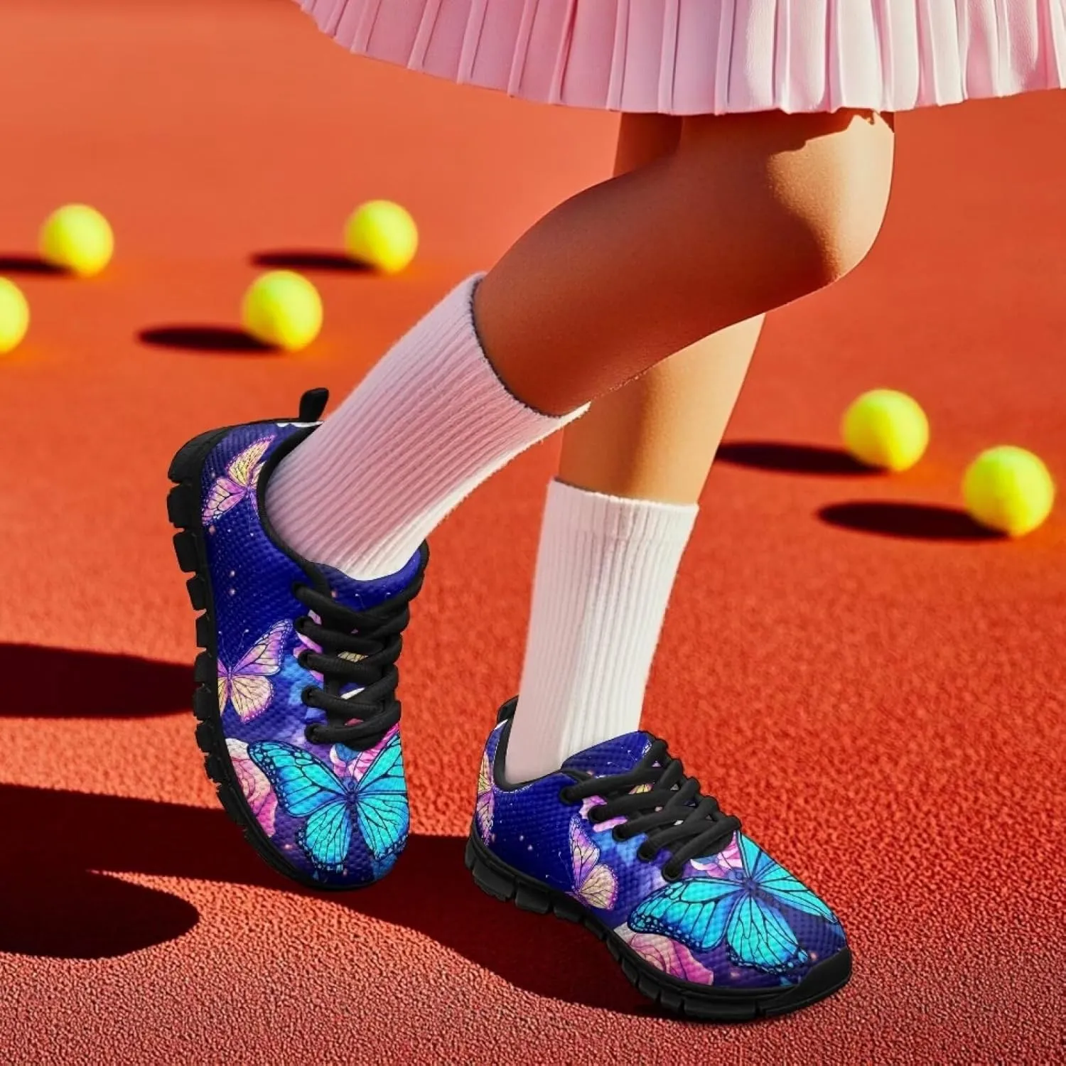Little Big Kids Walking Running Shoes Tennis Sneakers for Boys Girls