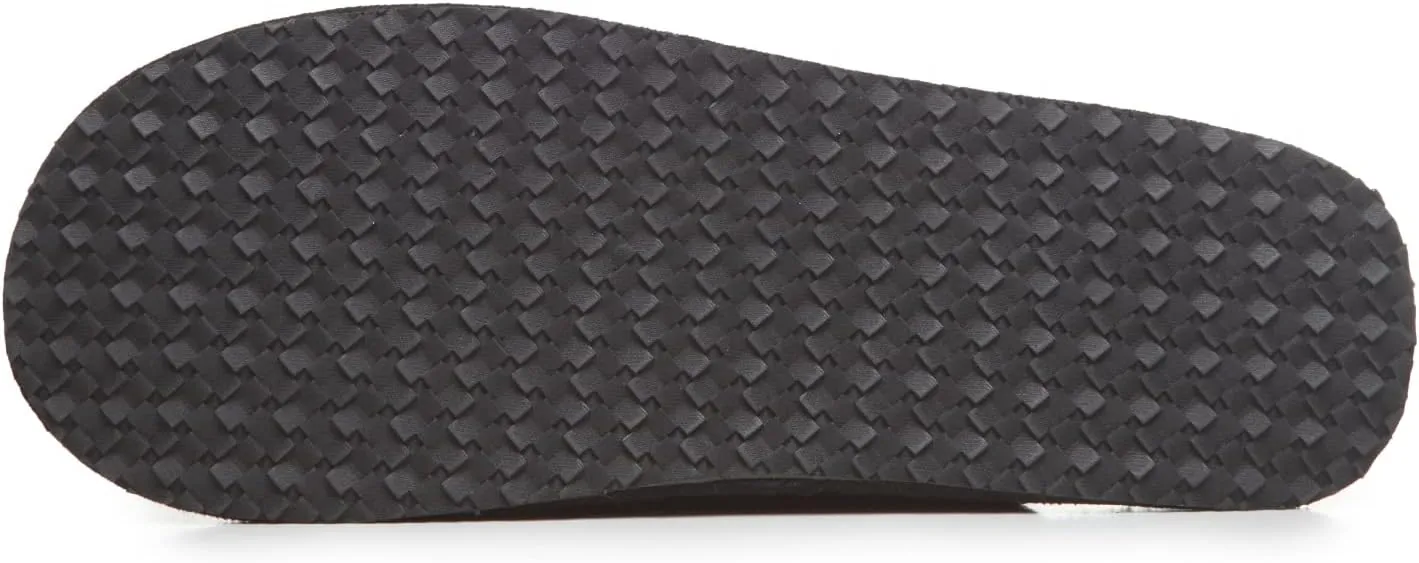 Lucky Brand Micro-Suede Scuff Indoor Slippers for Men with Plush Lining