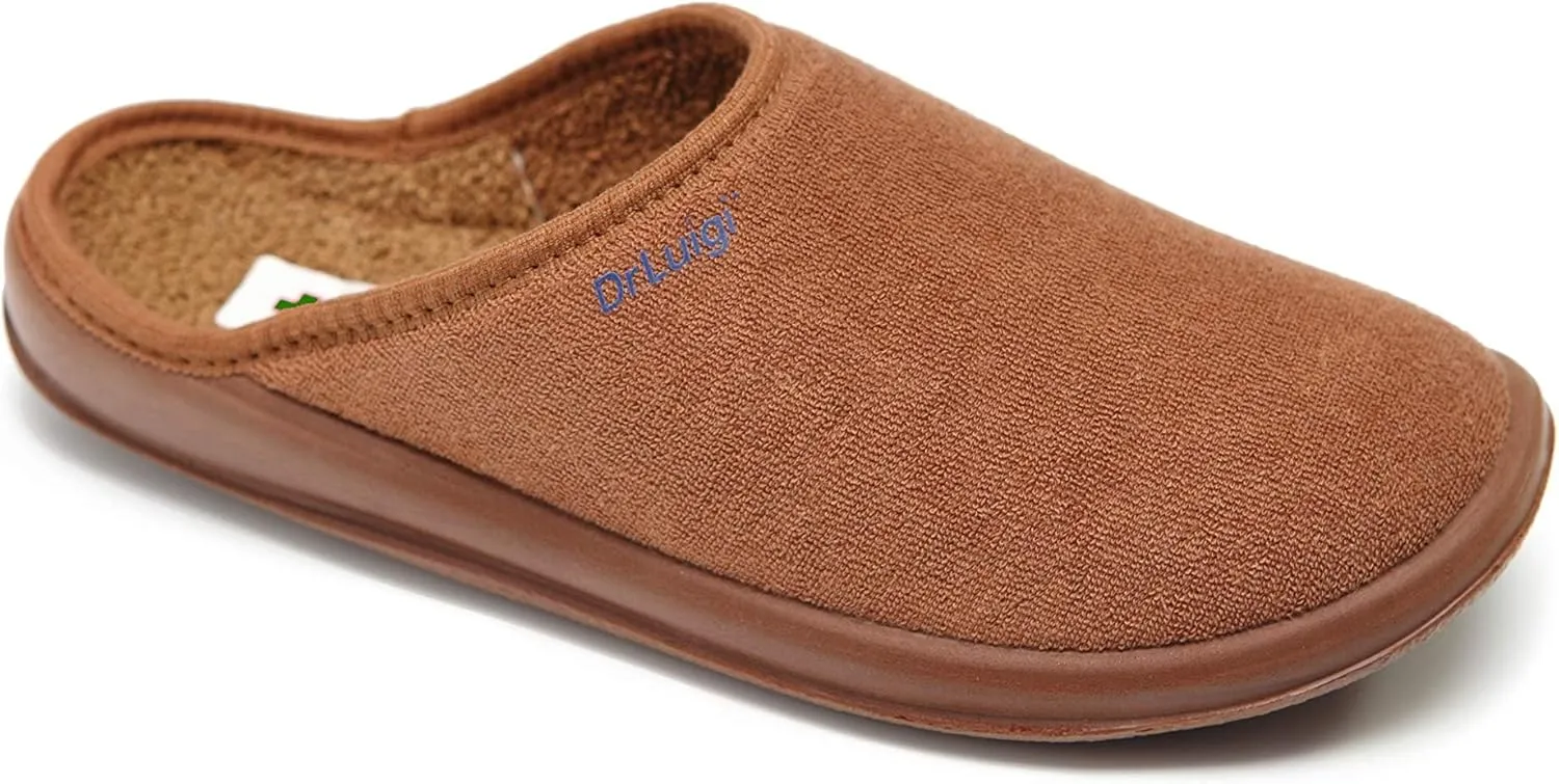 Medical Slippers for Women - Memory Foam Shoes Indoor Outdoor Italian Cotton - Made in EU - Relieves Pressure, Improves Peripheral Blood Circulation