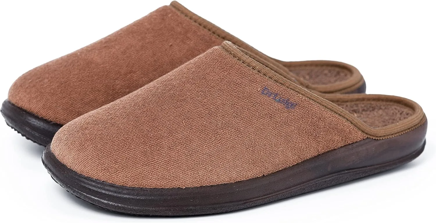 Medical Slippers for Women - Memory Foam Shoes Indoor Outdoor Italian Cotton - Made in EU - Relieves Pressure, Improves Peripheral Blood Circulation