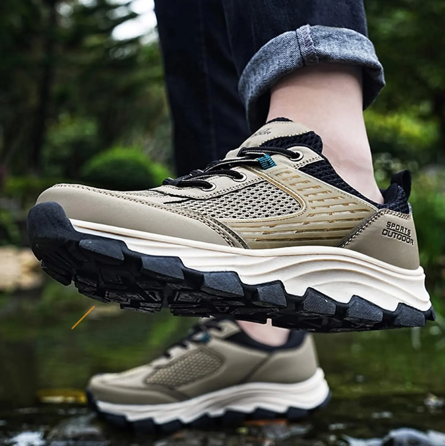 Men Sports Shoes Simple Solid Color Fashion Summer New Pattern Mesh Breathable Comfortable and Mens Club Sneaker