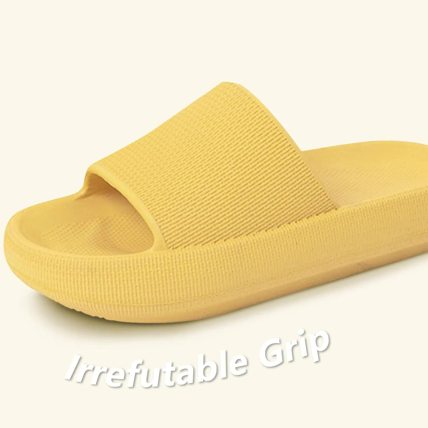 Menore Slippers for Women and Men Quick Drying, Parent-Child EVA Open Toe Soft Slippers, Non-Slip Soft Shower Spa Bath Pool Gym Beach House Sandals for Indoor & Outdoor