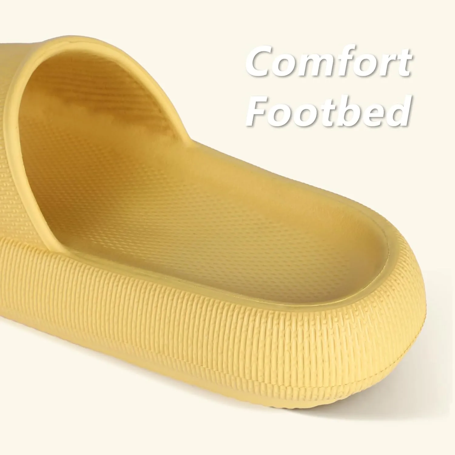 Menore Slippers for Women and Men Quick Drying, Parent-Child EVA Open Toe Soft Slippers, Non-Slip Soft Shower Spa Bath Pool Gym Beach House Sandals for Indoor & Outdoor