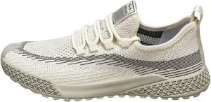 Men's City Streetwear Shoes Breathable Mesh with Elastic Quick-Dry Liing - Lightweight Comfort for Daily Commuting & Casual Outings Mens Casual Slip On Lace Up Walking Shoe Indoor Sneaker